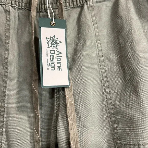 Alpine Design‎ Women’s Hike Pants Olive Green - Picture 4 of 6